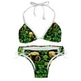 thumbnail image 1 of Saint Patrick's Day Detachable Sponge Adjustable Strap Bikini Set Two-Pack Swim Suits - Ideal for Beach and Pool Scenes, 1 of 6