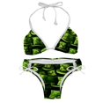 thumbnail image 1 of Saint Patrick's Day Detachable Sponge Adjustable Strap Bikini Set, Two-Pack Swim Suits for Versatile Swim Wear Looks, 1 of 6