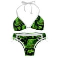 thumbnail image 1 of Saint Patrick's Day Detachable Sponge Adjustable Strap Bikini Set Two-Pack Swimsuit Women Bikini Sets, 1 of 6