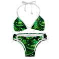 thumbnail image 1 of Saint Patrick's Day Detachable Sponge Adjustable Strap Bikini Set Two-Pack Swimsuit Women Swim Suit, 1 of 6