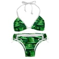 thumbnail image 1 of Saint Patrick's Day Detachable Sponge Adjustable Strap Bikini Set Two-Pack Swimsuits Swimming Suits Applicable Scenes, 1 of 6