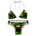 thumbnail image 1 of Saint Patrick's Day Detachable Sponge Adjustable Strap Bikini Set Two-Pack - Versatile Swim Suit Set, 1 of 6