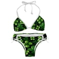 thumbnail image 1 of Saint Patrick's Day Detachable Sponge Adjustable Strap Bikini Set Two-Pack - Versatile Swim Suit for All Scenes, 1 of 6