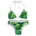 thumbnail image 1 of Saint Patrick's Day Detachable Sponge Adjustable Strap Bikini Set Two-Pack for Any Summer Scene, 1 of 6