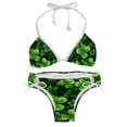 thumbnail image 1 of Saint Patrick's Day Detachable Sponge Adjustable Strap Bikini Set Two-Pack for Various Scenes, 1 of 6