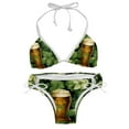 thumbnail image 1 of Saint Patrick's Day Detachable Sponge Adjustable Strap Bikini Set Two-Pack for Various Scenes, 1 of 6