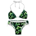 thumbnail image 1 of Saint Patrick's Day Detachable Sponge Adjustable Strap Bikini Set - Two-Pack for Versatile Swim Suit Looks, 1 of 6