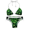 thumbnail image 1 of Saint Patrick's Day Detachable Sponge Adjustable Strap Swimsuit Set - 2 Pack for Beach & Pool Parties, 1 of 6