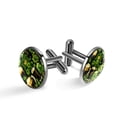 thumbnail image 1 of Saint Patrick's Day Elegant Stainless Steel Cufflinks Set for Shirt Cufflink Dressing Gown, 1 of 6