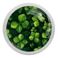thumbnail image 1 of Saint Patrick's Day Fluorescent Drawer Pulls with Screws: Round 4-Pack of Glow-in-the-Dark Knobs for Cabinets, Wardrobes, and Dressers - Furniture Decor with Added Style and Practicality, 1 of 1