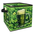 thumbnail image 1 of Saint Patrick's Day Foldable Clothes Storage Bins with Handle 10.8"x10.5"x10.6" Large Capacity - Storage Baskets, Storage Cubes, 1 of 6