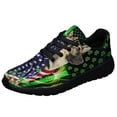 thumbnail image 1 of Saint Patrick's Day German Shepherd Shoes Sneakers Black Size 8.5, 1 of 7