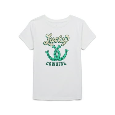 Saint Patrick's Day Girls Graphic Tee from Way to Celebrate, Sizes 4-18