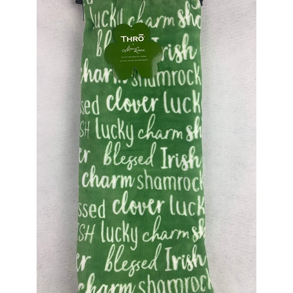 Saint Patricks Day Irish Sayings Throw Blanket