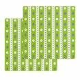 thumbnail image 1 of Saint Patrick's Day Kitchen Dish Towels for Drying Dishes Set of 2, Green Colorful Clovers Leaves Stripes Waffle Weave Microfiber Hand Tea Bathroom Towels Quick Dry & Absorbent Towel 12x12, 1 of 7