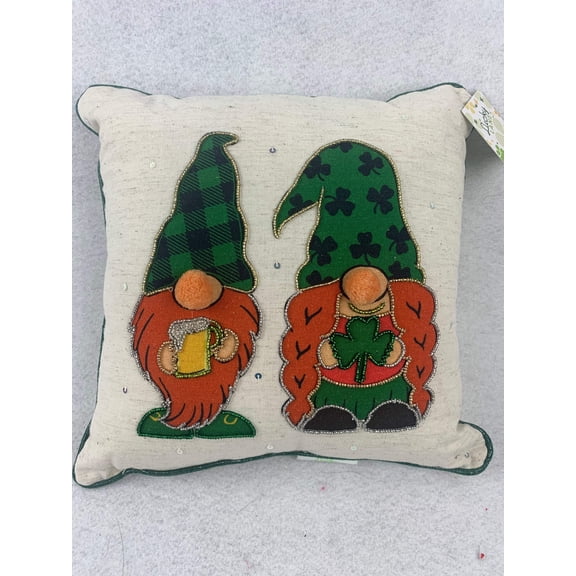 Saint Patricks Day Leprechauns Pillow