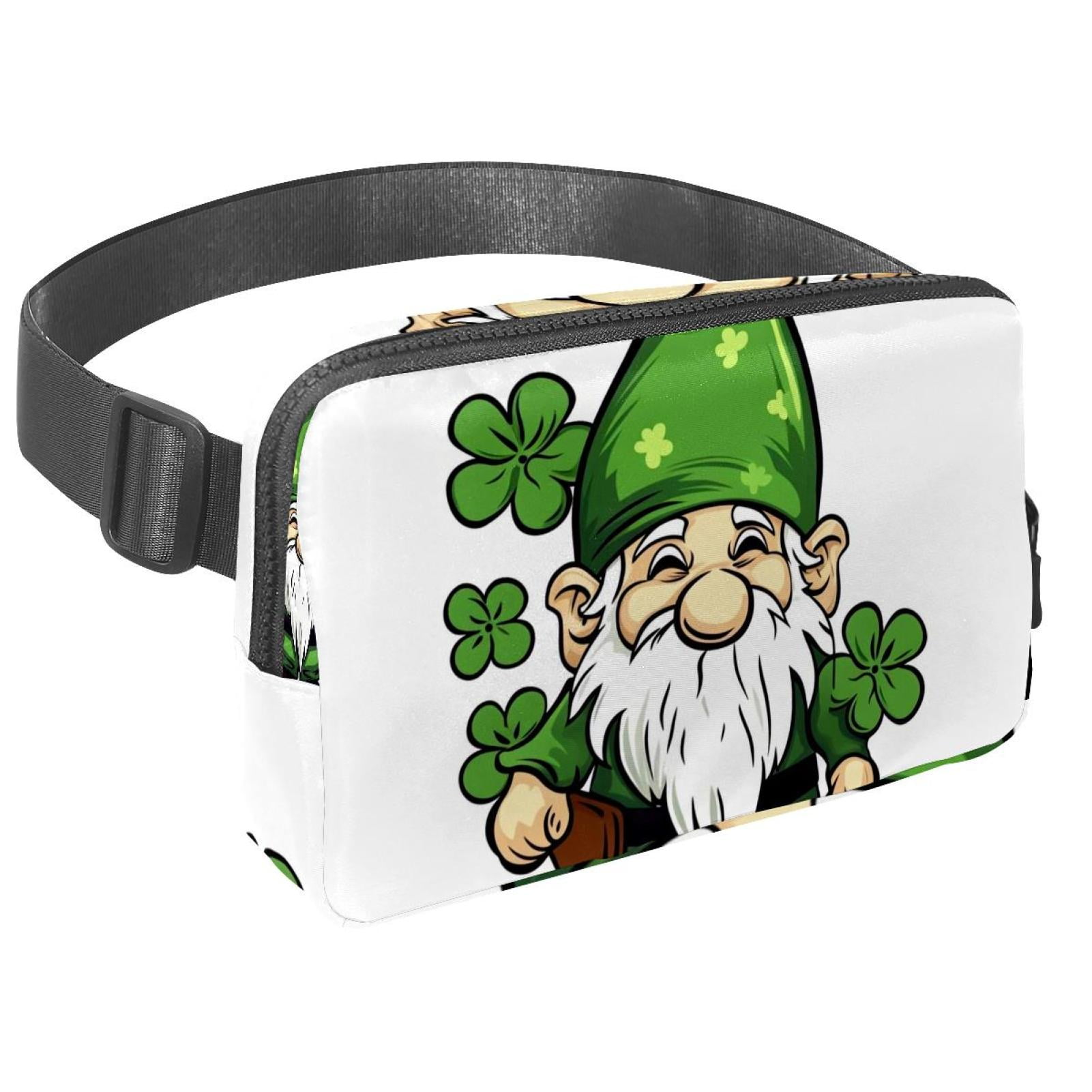 Saint Patrick's Day Lightweight Adjustable Belt Bag with Extension Strap - Unisex Running Waist Bag