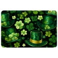 thumbnail image 1 of Saint Patrick's Day Non-Slip Polyester Bath Rug, Machine Washable Area Rugs for Bathroom and Chair Rug, 1 of 6