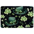 thumbnail image 1 of Saint Patrick's Day Non-Slip Polyester Chair Mat Floor Carpet Door Mat - Machine Washable, 1 of 6