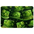 thumbnail image 1 of Saint Patrick's Day Non-Slip Polyester Door Carpet Kitchen Mat Door Mat, Machine Washable, 1 of 6