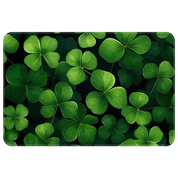 Saint Patrick's Day Non-Slip Polyester Indoor Office Rugs Area Rug Machine Washable Floor Mat