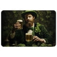thumbnail image 1 of Saint Patrick's Day Non-Slip Polyester Office Floor Mat Carpet Rug - Machine Washable, 1 of 1