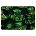 thumbnail image 1 of Saint Patrick's Day Non-Slip Polyester Office Mat, Door Rug, Indoor Mat - Machine Washable, 1 of 6