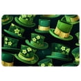 thumbnail image 1 of Saint Patrick's Day Non-Slip Polyester Office Rug, Machine Washable Chair Rug - for Office Spaces, 1 of 6