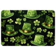thumbnail image 1 of Saint Patrick's Day Office Rug Door Carpet Indoor Rugs Polyester Non-Slip Machine Washable, 1 of 6