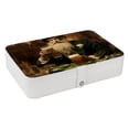 thumbnail image 1 of Saint Patrick's Day PU Leather Jewelry Organizer with Removable Compartment, Portable Decorative Box, Storage Box, and Earring Organizer, 1 of 6