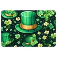 thumbnail image 1 of Saint Patrick's Day Polyester Non-Slip Machine Washable Bath Rug Outdoor Carpet Bath Rugs, 1 of 6