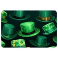 thumbnail image 1 of Saint Patrick's Day Polyester Non-Slip Machine Washable Bath Rugs Office Mat Floor Mats, 1 of 6