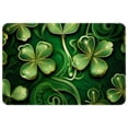 thumbnail image 1 of Saint Patrick's Day Polyester Non-Slip Machine Washable Door Mat - Ideal for Floor Rugs, Chair Mats, Chair Mat, 1 of 6