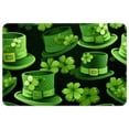 thumbnail image 1 of Saint Patrick's Day Polyester Non-Slip Machine Washable Door Rug Game Mat Door Mats, 1 of 6