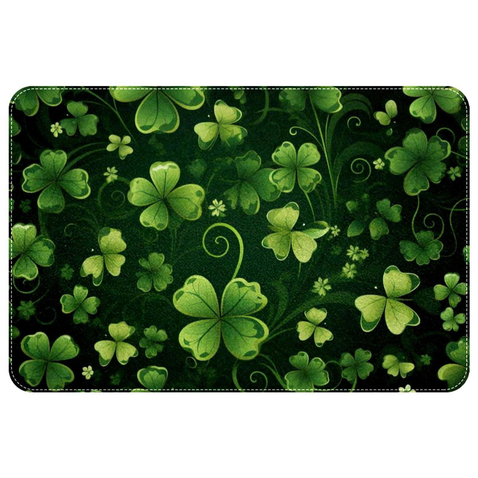 Saint Patrick's Day Polyester Non-Slip Machine Washable Floor Mats ...