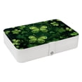 thumbnail image 1 of Saint Patrick's Day Portable PU Leather Organizer Box with Removable Compartment for Jewelry Display and Storage - Jewelry Boxes Included, 1 of 6