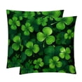 thumbnail image 1 of Saint Patrick's Day Set with Unique Patterns - 16x16, 18x18, 20x20 Inches - Set of 2 for Living Room, Bedroom, and Office - Includes Throw Pillow Inserts and Chair, 1 of 6