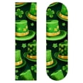 thumbnail image 1 of Saint Patrick's Day Skateboard Grip Tape Pack of Two - Emery Surface, PVC Backing, 8.8x32.6in/22.4x83 cm • Skateboard Stickers Set for Deck Upgrade and Customization, 1 of 5