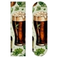 thumbnail image 1 of Saint Patrick's Day Skateboard Grip Tape Pack of Two - Premium Emery Surface with PVC Backing | 8.8x32.6in/22.4x83 cm - Durable Skateboard Stickers for Superior Grip and Control, 1 of 5