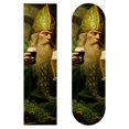 thumbnail image 1 of Saint Patrick's Day Skateboard Grip Tape - Pack of Two, Emery Surface, PVC Back, 8.8x32.6in/22.4x83 cm Size, Skateboard Stickers, 1 of 5