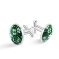 thumbnail image 1 of Saint Patrick's Day Stylish Mens Cufflink Set and Shirt Clip Made of Stainless Steel for Formal Attire and Business Meetings, 1 of 6