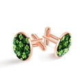 thumbnail image 1 of Saint Patrick's Day Stylish Stainless Steel Shirt Cufflinks for Men, for Both Business Attire and Formal Events, 1 of 6