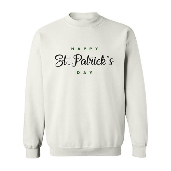 Saint Patrick's Day Sweatshirt Men -Image by Shutterstock, Male x-Large