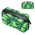 Saint Patrick's Day Travel Cord Organizer Case Small with Cable