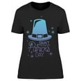 thumbnail image 1 of Saint Patrick's Day W/elef Hat T-Shirt Women -Image by Shutterstock, Female Small, 1 of 2