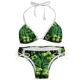 thumbnail image 1 of Saint Patrick's Day Women's Bikini Set with Detachable Sponge, Adjustable Strap, Two-Pack, Swim Suit, One-Piece Swimsuits, Ideal for Beach and Pool Parties, 1 of 6