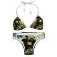thumbnail image 1 of Saint Patrick's Day Women's Bikini Set with Detachable Sponge, Adjustable Strap | 2-Pack, Beachwear, Poolside, Swimsuit., 1 of 6