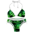 thumbnail image 1 of Saint Patrick's Day Women's Swimsuit Bikini Set with Detachable Sponge, Adjustable Strap, Two-Pack - Ideal for Beach, Pool, Swim Parties, 1 of 6