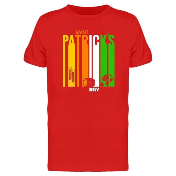 Saint Patricks Day Doodle Quote Tee Men's -Image by Shutterstock