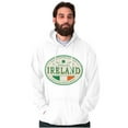 thumbnail image 1 of Saint Patricks Day Ireland Flag Party Unisex Plus Fleece Graphic Hoodie Brisco Brands 2X, 1 of 5